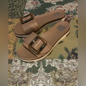 Dolce Vita Buckle Slides. NWOT, women’s size 10.